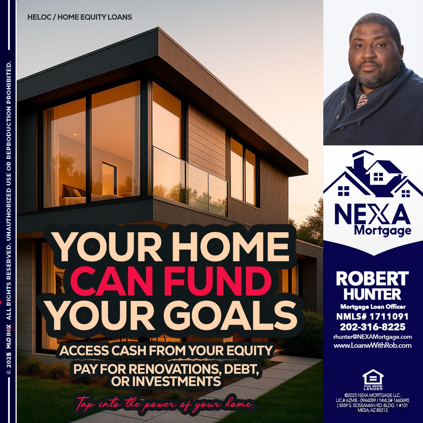 HELOC - Robert Hunter -Mortgage Loan Officer