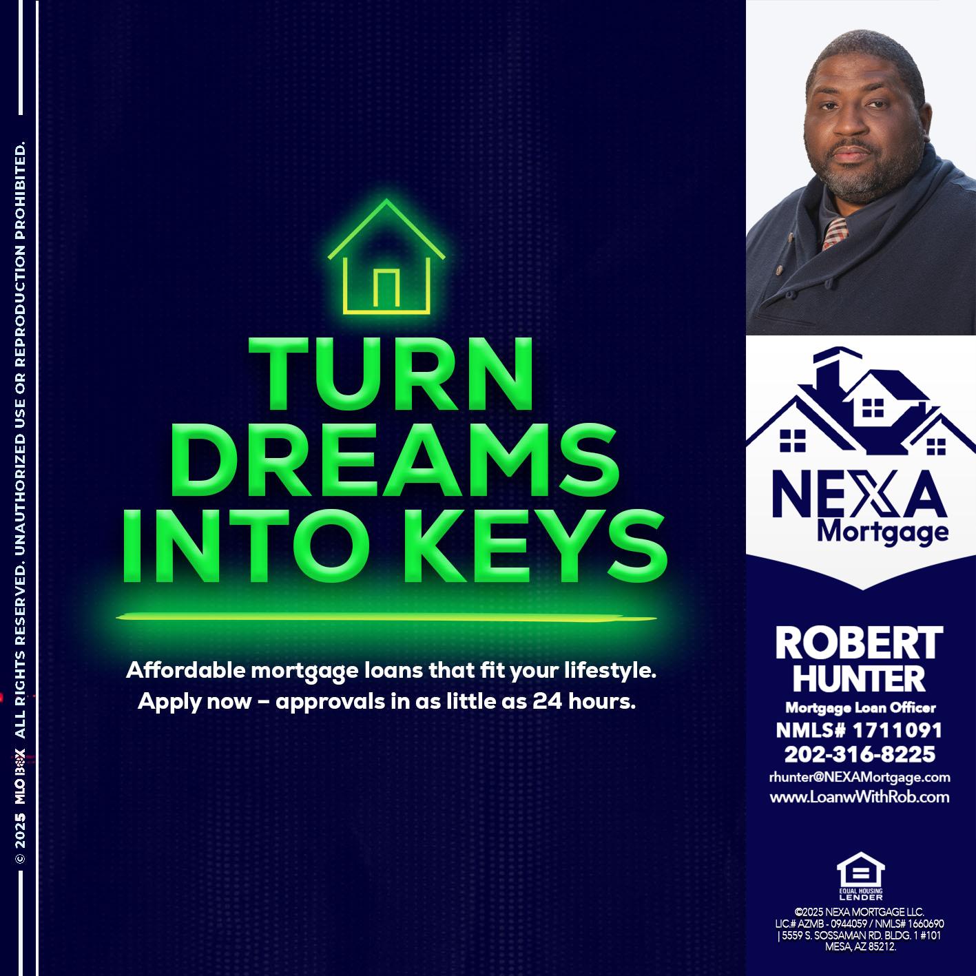 turn dreams - Robert Hunter -Mortgage Loan Officer