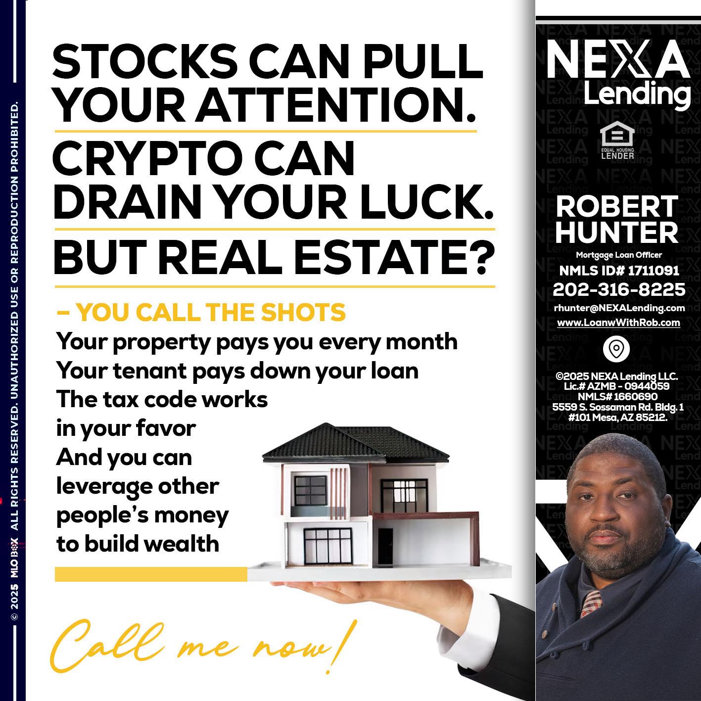 STOCK CAN - Robert Hunter -Mortgage Loan Officer