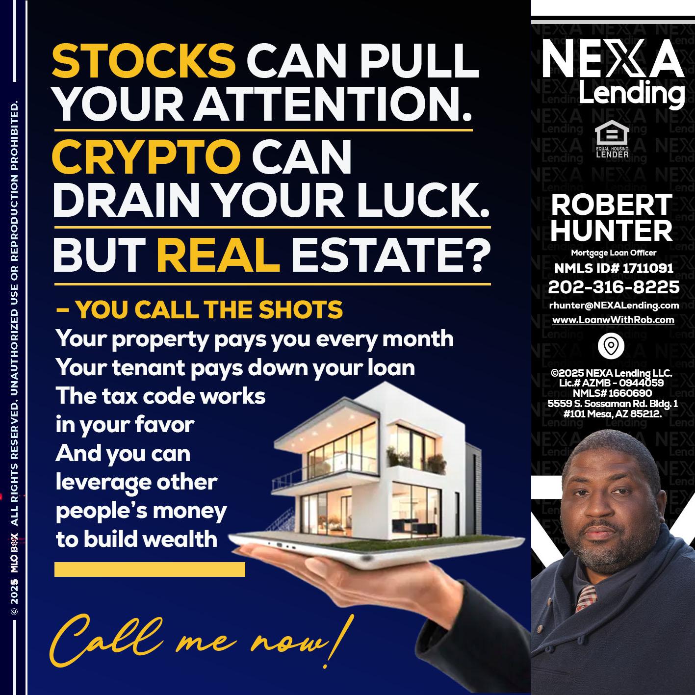 STOCK YOUR - Robert Hunter -Mortgage Loan Officer