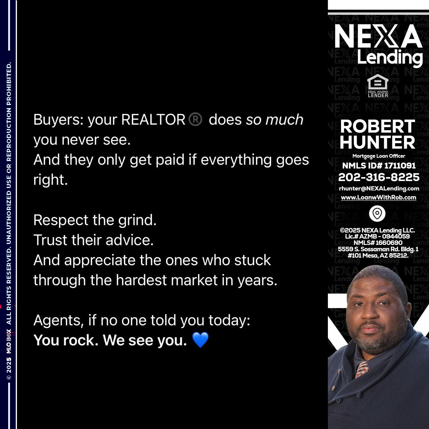 BUYERS - Robert Hunter -Mortgage Loan Officer