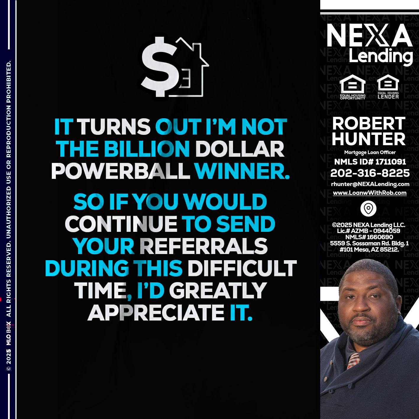 IT TURNS - Robert Hunter -Mortgage Loan Officer