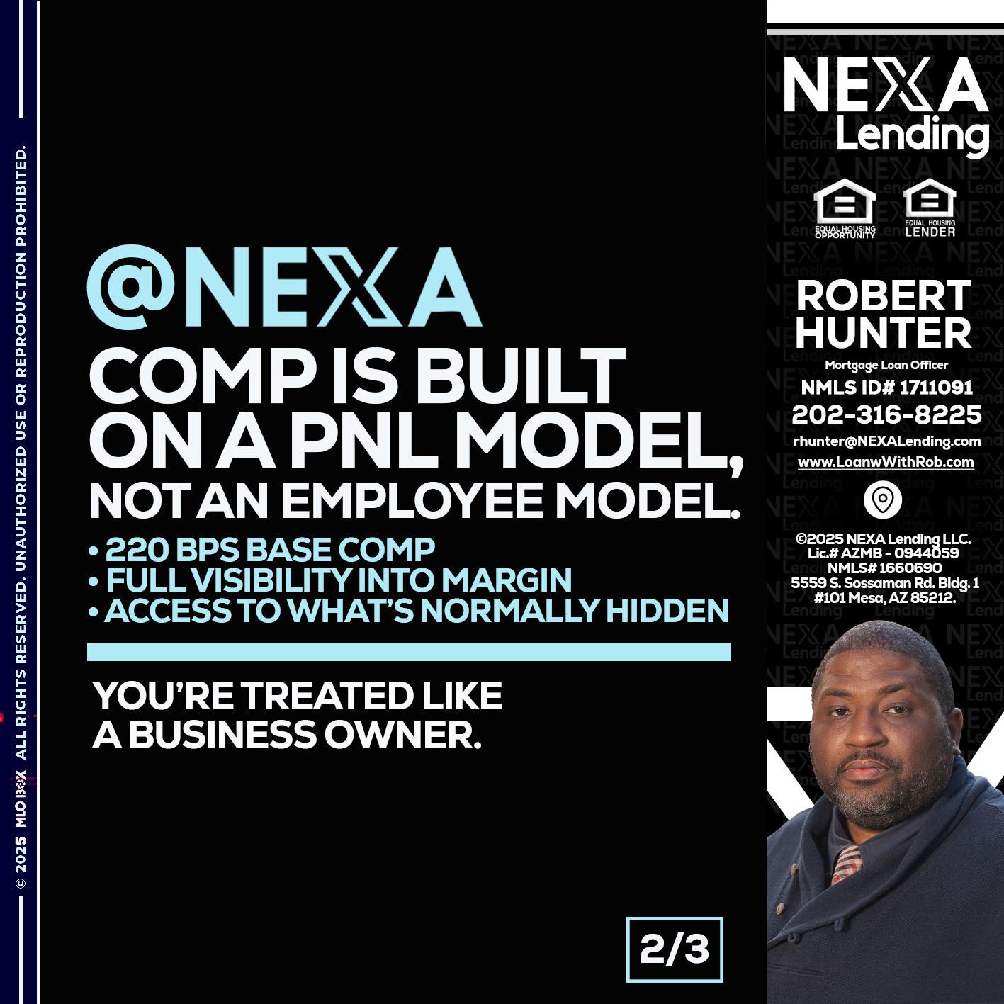 2 OF 3 - Robert Hunter -Mortgage Loan Officer