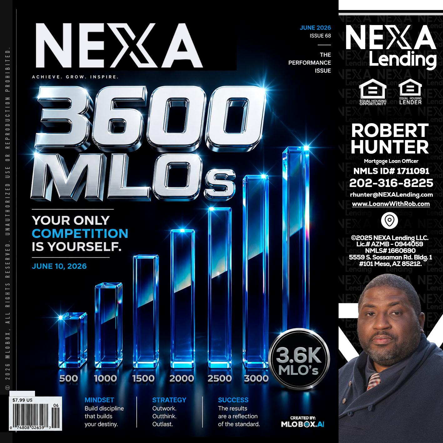 3600 MLOs - Robert Hunter -Mortgage Loan Officer